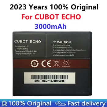 100% מקורי חדש CUBOT אקו סוללה 3000mAh החלפת סוללת גיבוי עבור CUBOT אקו טלפון נייד במלאי