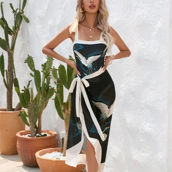 2023 אופנה חדשה חתיכה אחת של בגדי חוף בשמלה נשים החג רטרו, בגדי יוקרה אלגנטית ברזילאי בגד ים בקיץ