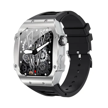 2023 חדש AK55 1.91 אינץ מסך AMOLED שעונים חכמים גברים Bluetooth שיחה הבריאות לפקח על שעון חכם עמיד למים ספורט שעונים חם
