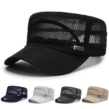 2023 חדש מתכוונן פועל כובע גברים רשת בייסבול כובע Snapback כובע קיץ היפ הופ מצויד כובע כובעים עבור נשים זכר