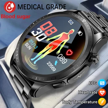 2023 חדשה א+PPG בריאות שעון חכם גברים, נשים, קצב לב לא פולשני הגלוקוז בדם, לחץ דם עמיד למים שעון Xiaomi