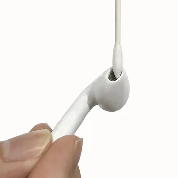 25 החדש/50pcs ספוגית ניקוי כלי צמר גפן חד פעמי מקל Cleanroon להשתמש אוזניות אבק בחינם AirPods אוזניות לטלפון תשלום נמל