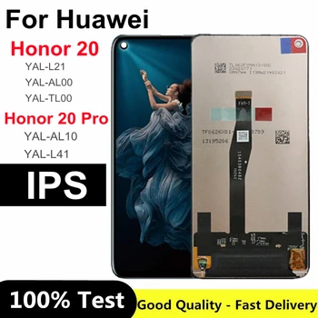6.26 אינץ ' עבור Huawei הכבוד 20 lcd לכבוד 20 Pro YAL-L21 YAL-L41 YAL-AL10 תצוגת LCD מסך מגע דיגיטלית הרכבה חלקים