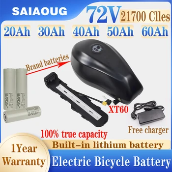 72v מיכל דלק Batterie 36v 48v E אופניים Akku Accu אופניים חשמליים 250W-3000w בנגיcameroon_ departments. kgm 20ah 30ah 50ah 60ah 21700 סוללת ליתיום