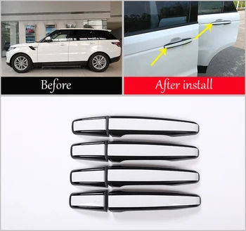 8pcs דלת המכונית להתמודד עם החלפת החלקים לחיתוך עבור לנד רובר דיסקברי ספורט LR5 רובר ספורט Evoque ווג מהירה