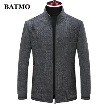 BATMO 2021 הגעה חדשה סתיו&חורף צמר מעילי גברים,mens מעיל ,במידות M-4XL 882