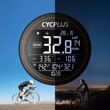 CYCPLUS M2 עמיד למים חכם אופניים המחשב מד מהירות אלחוטי Bluetooth 4.0 נמלה+ מד מרחק GPS רכיבה על אופניים אופניים אביזרים