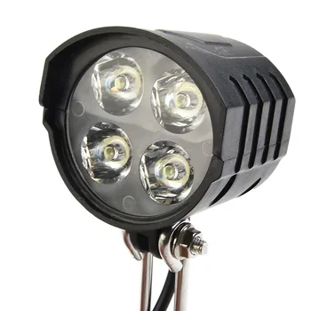 Ebike פנס אופניים אור סט 3 סיכות אופניים מנורות LED DK226 להחליף כבל מול אור IPX4 880-1640mm כבל