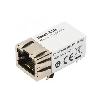 Eport-E10 סופר נמל סדרתי כדי מודול Ethernet RJ45 ל-TTL שרת התקן רשת מודול תמיכה TCP IP Telnet Modbus Protocol