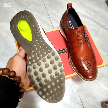 JHGCCL נעלי ספורט גברים נעלי מבוגרים חיצוני לנשימה יומי עור פרה גומי עור נעליים מזדמנים גברים של נעליים במחיר נמוך