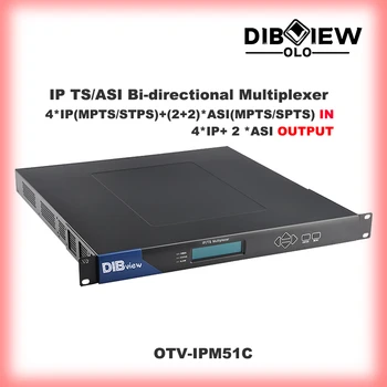 OTV-IPM51C כבל דיגיטלי שידורי טלוויזיה וידאו מרבב אסי IP Converter שער MPTS SPTS UDP ו-RTP TS מעבד מערבל
