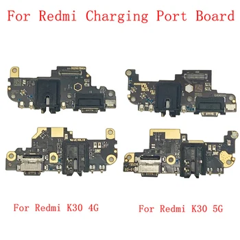 USB המקורי נמל הטעינה מחבר לוח להגמיש כבלים עבור Xiaomi Redmi K30 4G K30 5G מחבר טעינה החלפת חלקים