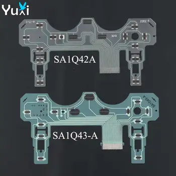 YuXi החלפת כפתור הסרט המעגל עבור Sony PS2 SA1Q42A SA1Q43-בקר מוליך הסרט המקשים להגמיש כבלים PCB