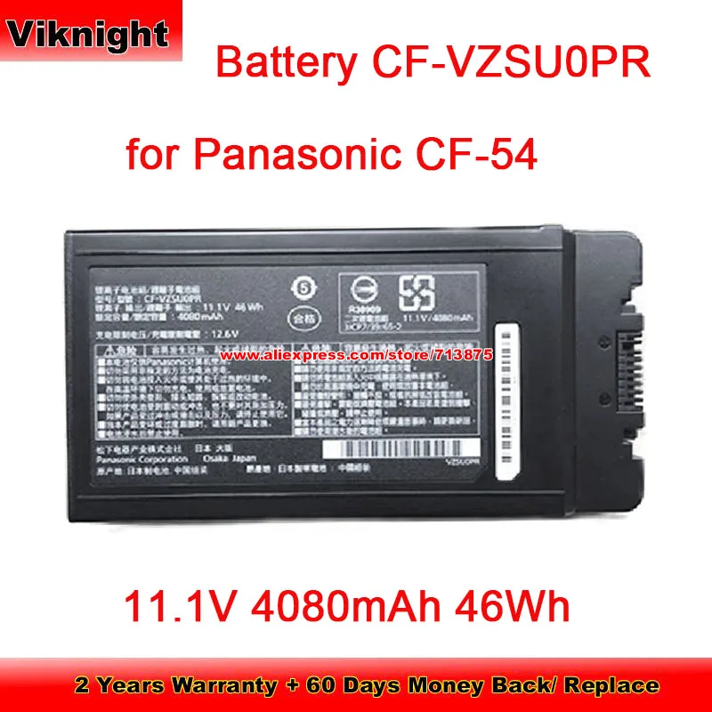 מקורי CF-VZSU0PR סוללה Li-ion עבור Panasonic CF-54 4080mAh 46Wh 11.1 v Li-ion סוללה נטענת חבילות