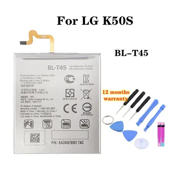 איכות גבוהה BLT45 BL-T45 סוללה עבור LG K50S 2019 LMX540HM X540 X540EMW 4000mAh BL T45 הסוללה של הטלפון Bateria + כלים במלאי