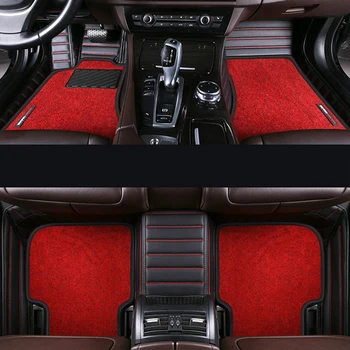 באיכות גבוהה מותאמים אישית ליחיד שכבה להסרה פס סגנון המכונית שטיח הרצפה על מיני(2door) אחד קופר Paceman