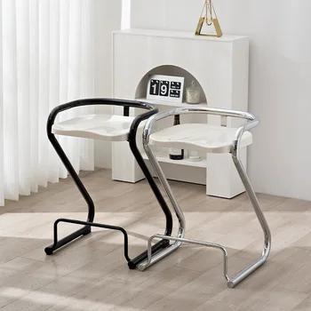 הנורדית המודרנית פשוט יצירתיות מפורסמים האוכל כסא מזדמן בר כיסא בר, שולחן בר גבוה כיסא ברזל ההגירה צואה