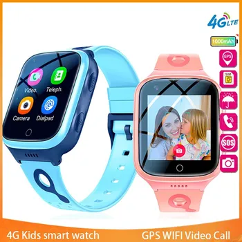 חדש 4G ילדים שעון חכם המצלמה מצוקה GPS WIFI שיחת וידאו עמיד למים לנטר את מיקום Tracker קילו Xiaomi