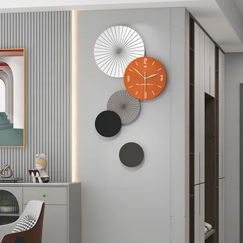 יצירתי שעון קיר הסלון אופנה פשוטה קישוט שעון קיר מסעדה הכניסה השעון