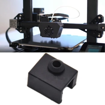 כיסוי סיליקון עבור מדפסת 3D מכבש חימום בלוק בלוק אלומיניום מקרה מגן עמיד בפני חום על אנדר 3