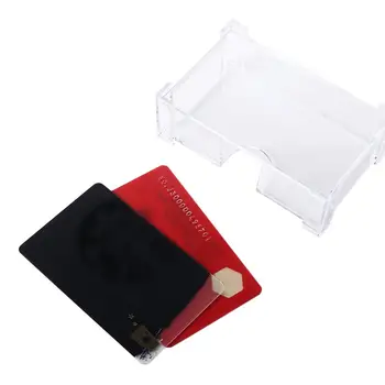 כתיבה סיווג תיבת השולחן תיבת אחסון Photocards מחזיק כרטיסי אחסון תעודת הזהות מקרה כרטיסי לאסוף את הקופסא