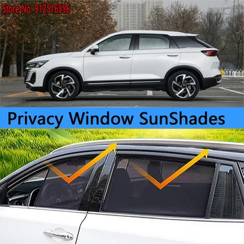 לצד השמש גוון הצללה הגנה חלון שמשיות Sunshield רכב אוטומטי Accseeories על FAW Bestune T77 2019 2020 2021 2022 2023