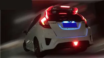 מפעל סגנון ספוילר אגף ABS עבור 2014-2019 התאמה הונדה ג ' אז Hatchback ספוילרים אור LED אגף B צבע