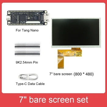 על Sipeed טאנג ננו 9K Gaoyun FPGA לפיתוח לוח+7 אינץ ' +2.54 Mm Pin כותרת GW1NR-9-RISC V RV קיט