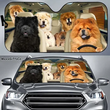 צ 'או צ' או מכונית שמש בצל, צ 'או צ' או השמשה הקדמית, כלבים המשפחה שמשיה, צ 'או צ' או אביזרי רכב, צ 'או צ' או אוהבי מתנות , כלב שמש